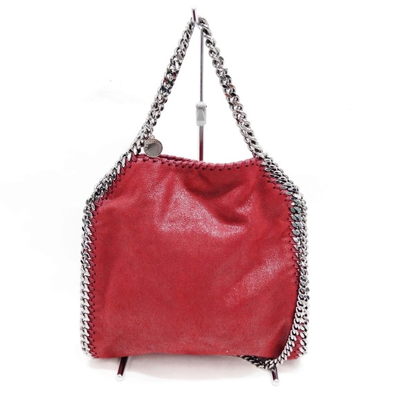 Stella McCartney Shoulder Bag Bordeaux Polyester - Picture 3 of 12